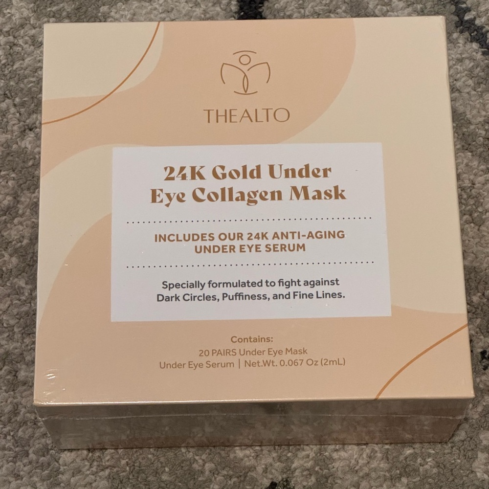 Thealto 24K Gold Under Eye Collagen Mask